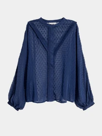 Рубашки H&M модель 0546035_т.синій Фото