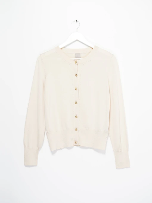Свитры и кардиганы H&M модель 0920448_с.бежевий Фото