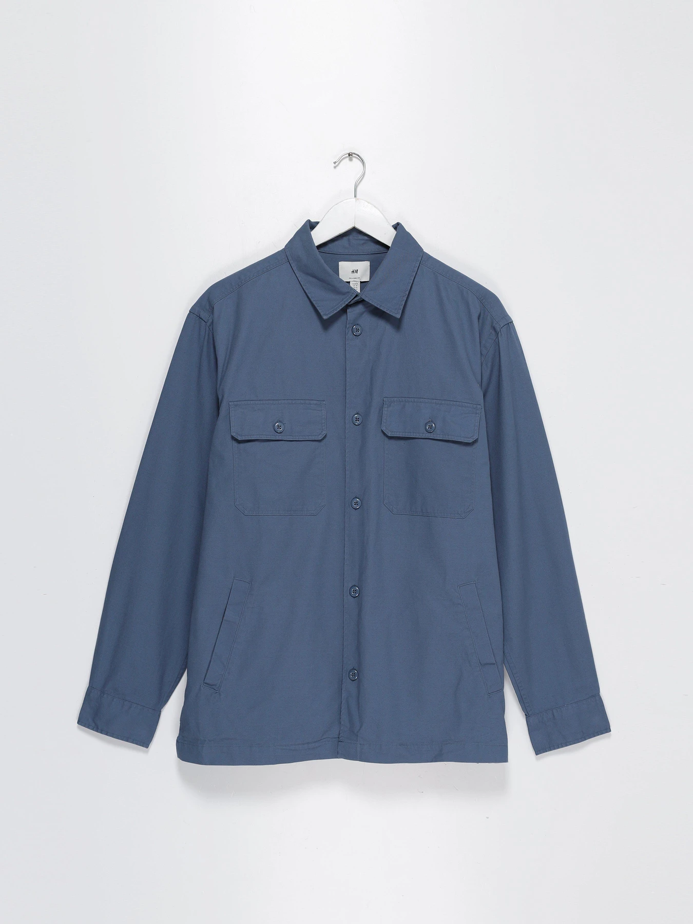 Рубашки H&M модель 0921217_т.синій Рубашки H&M модель 0921217_т.синій Фото