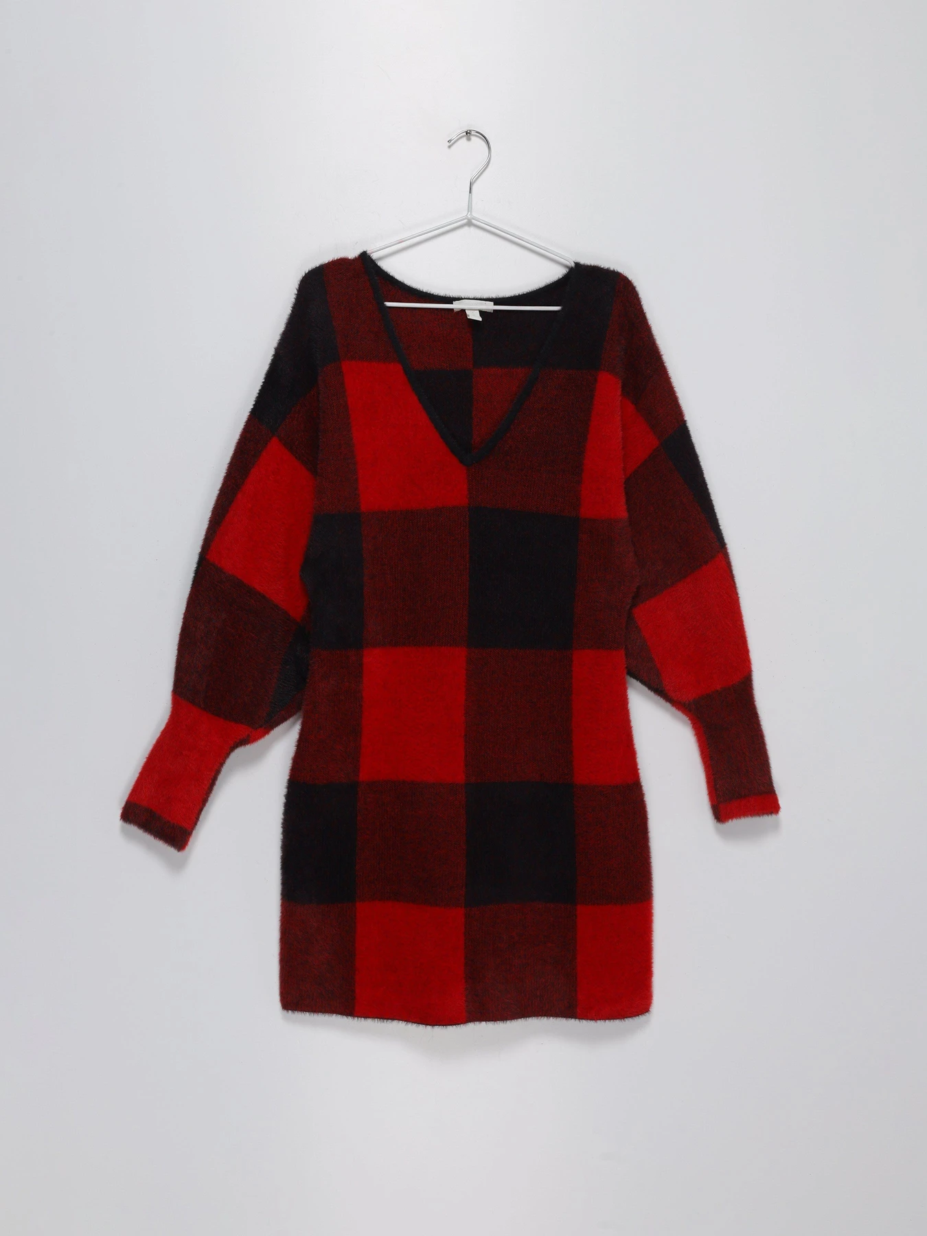 Платья H&M модель 0924744_червоний комб. Фото