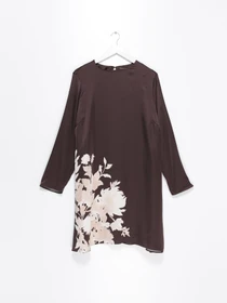 Платья H&M модель 0926736_т.коричневий комб. Фото