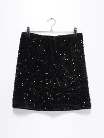 Юбки H&M модель 0927252_чорний Фото