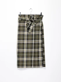 Спідниці H&M модель 0928928_хакі комб. Фото