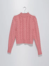 Светри та кардигани H&M модель 0929660_рожевий Фото