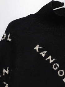 Свитры и кардиганы H&M модель 0934793_чорний з білим Фото
