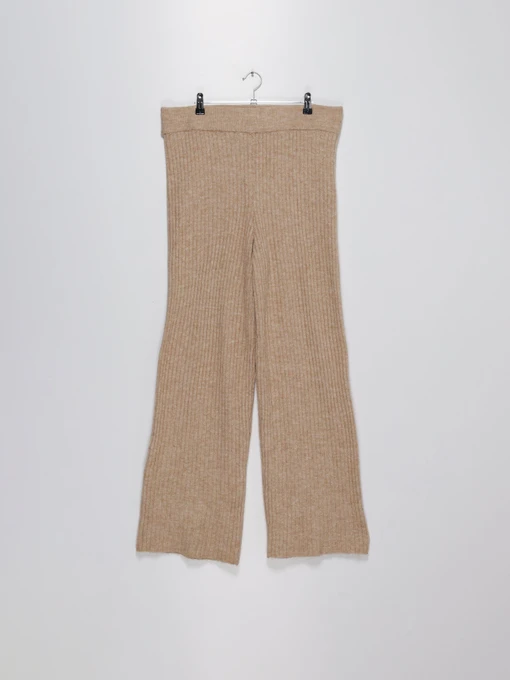 Брюки H&M модель 0943274_бежевий Фото