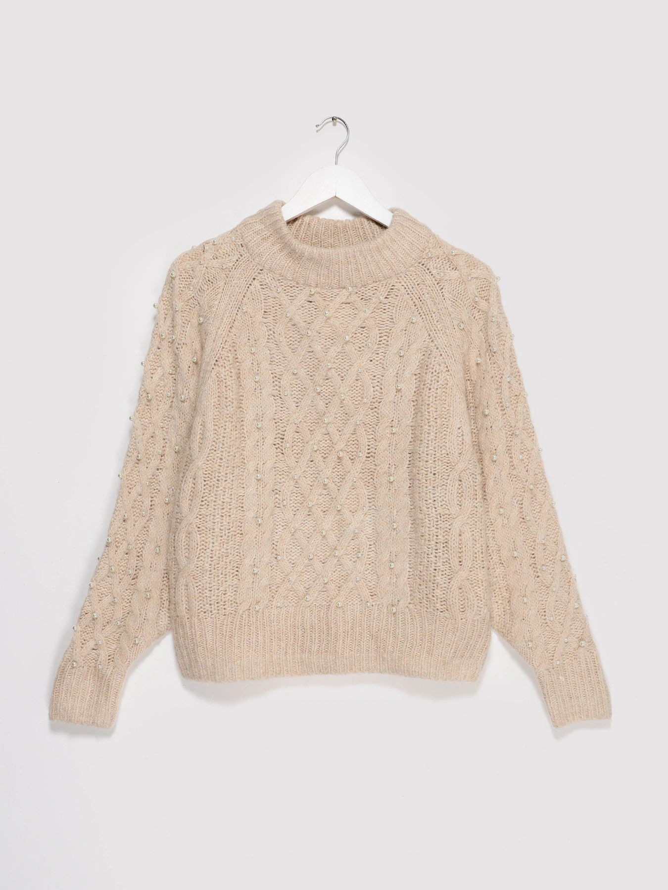 Светри та кардигани H&M модель 0943782_бежевий Светри та кардигани H&M модель 0943782_бежевий Фото