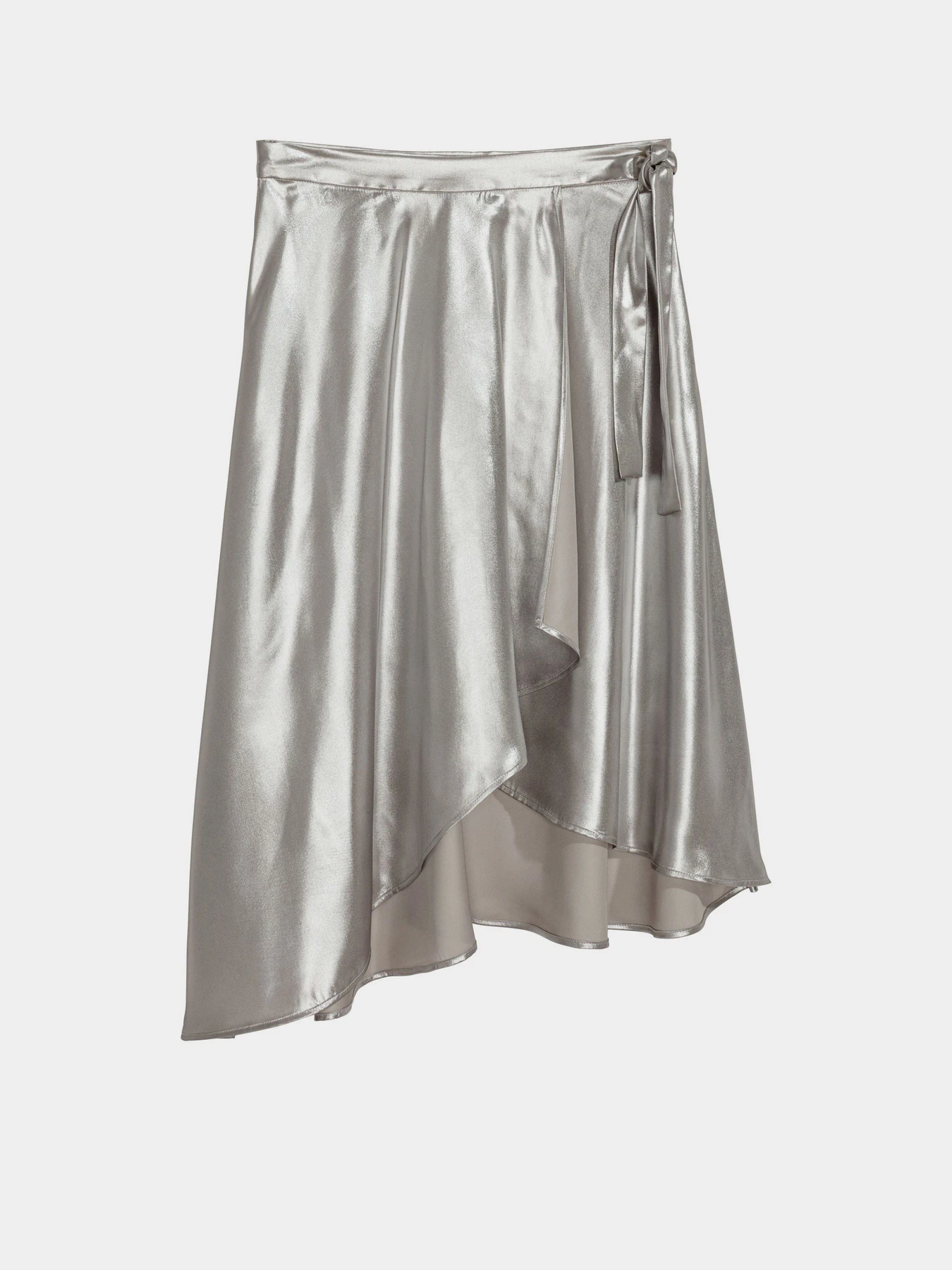 Юбки H&M модель 0558364_срібний Юбки H&M модель 0558364_срібний Фото