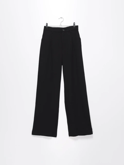 Брюки H&M модель 0946640_чорний Фото