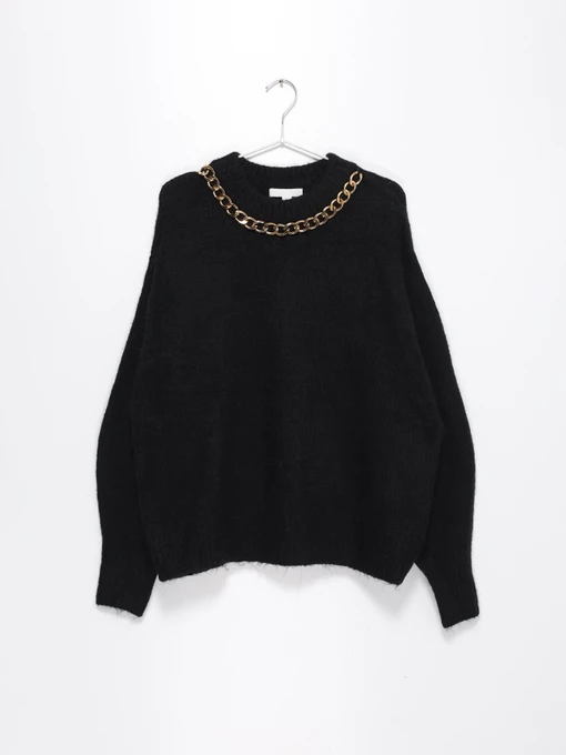 Свитры и кардиганы H&M модель 0947585_чорний Фото