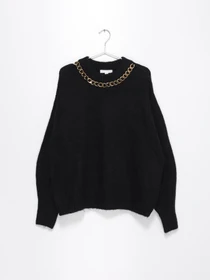 Свитры и кардиганы H&M модель 0947585_чорний Фото