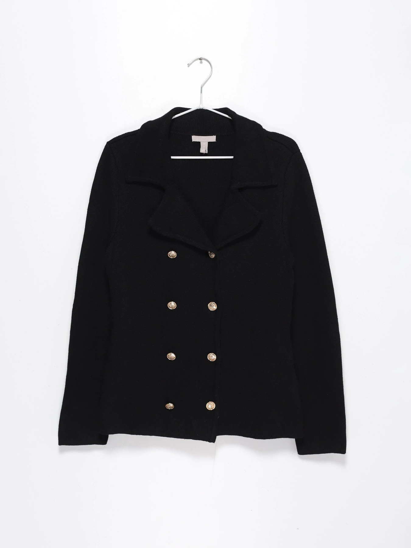 Свитры и кардиганы H&M модель 0948853_чорний Фото
