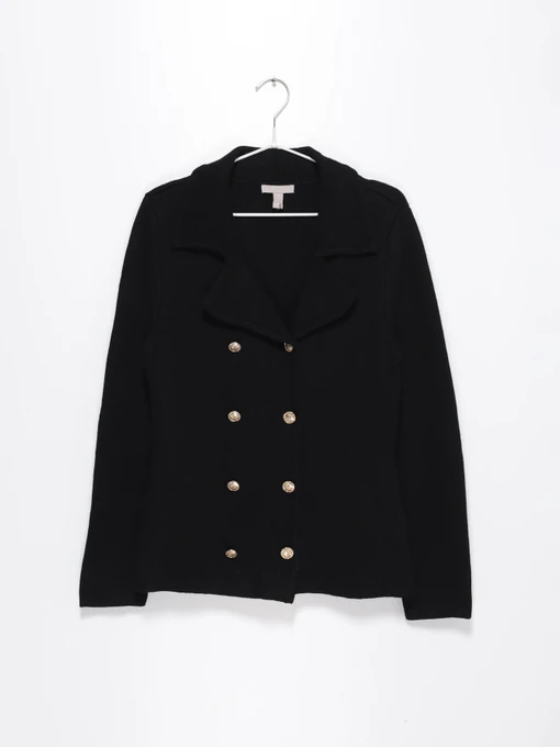 Свитры и кардиганы H&M модель 0948853_чорний Фото