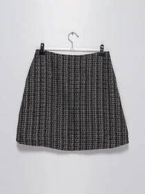 Юбки H&M модель 0949691_чорний комб. Фото