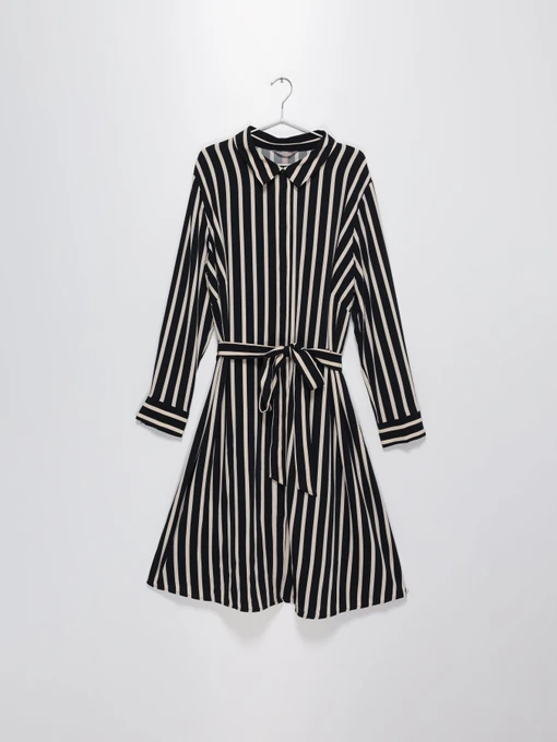 Платья H&M модель 0955641_т.синій з білим Фото