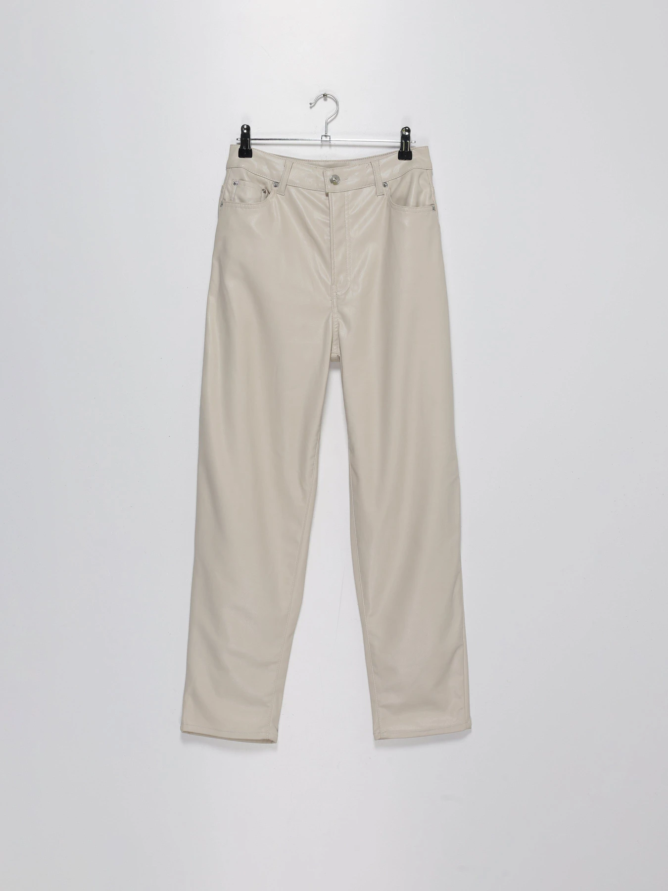 Брюки H&M модель 0956880_молочний Брюки H&M модель 0956880_молочний Фото
