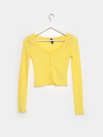 Светри та кардигани H&M модель 0980561_жовтий Фото