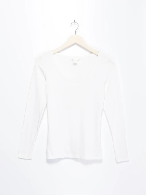 Худі та світшоти H&M модель 0116379_білий Фото