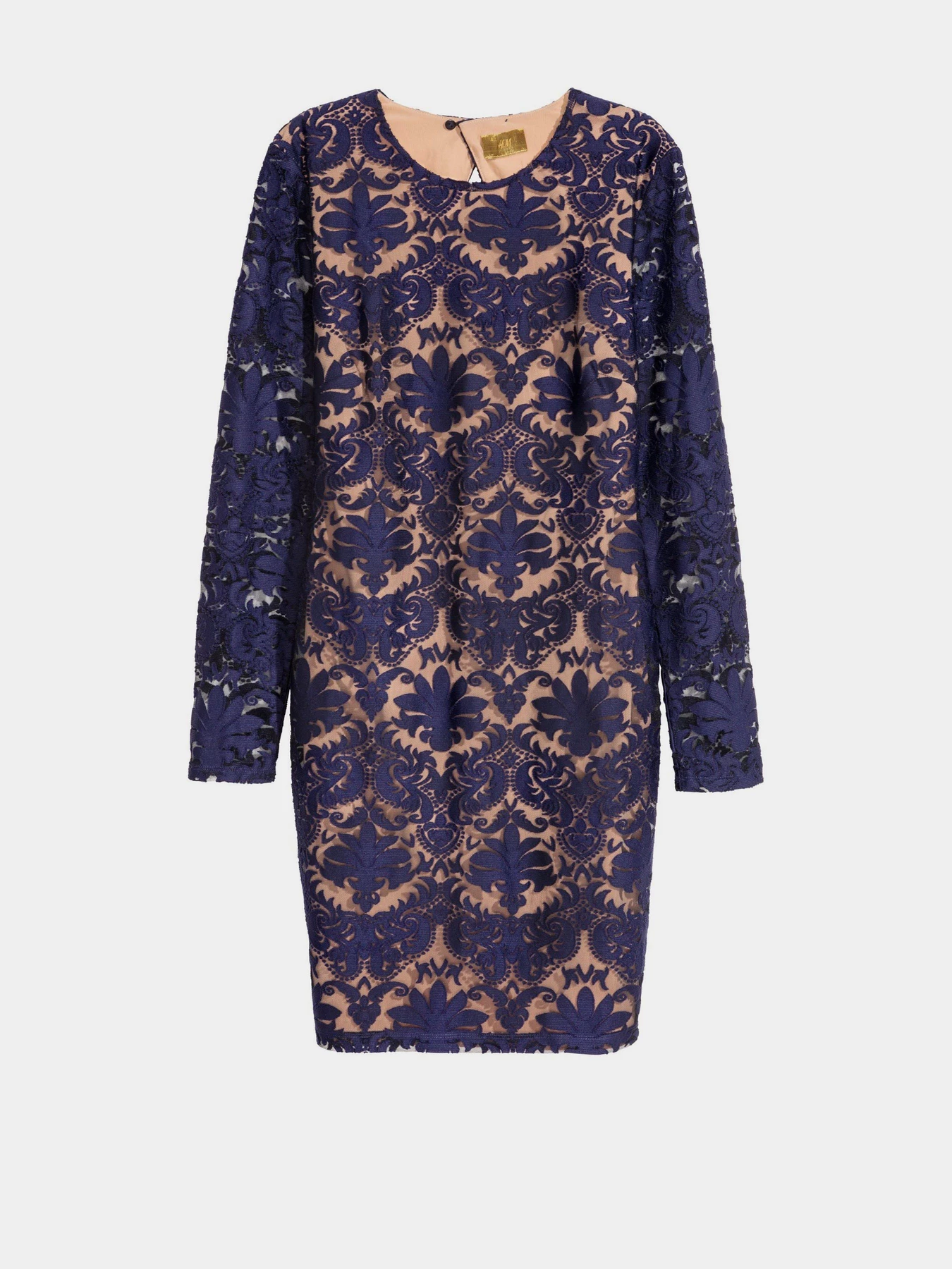 Сукні H&M модель 0560564_т.синій з бежевим Сукні H&M модель 0560564_т.синій з бежевим Фото