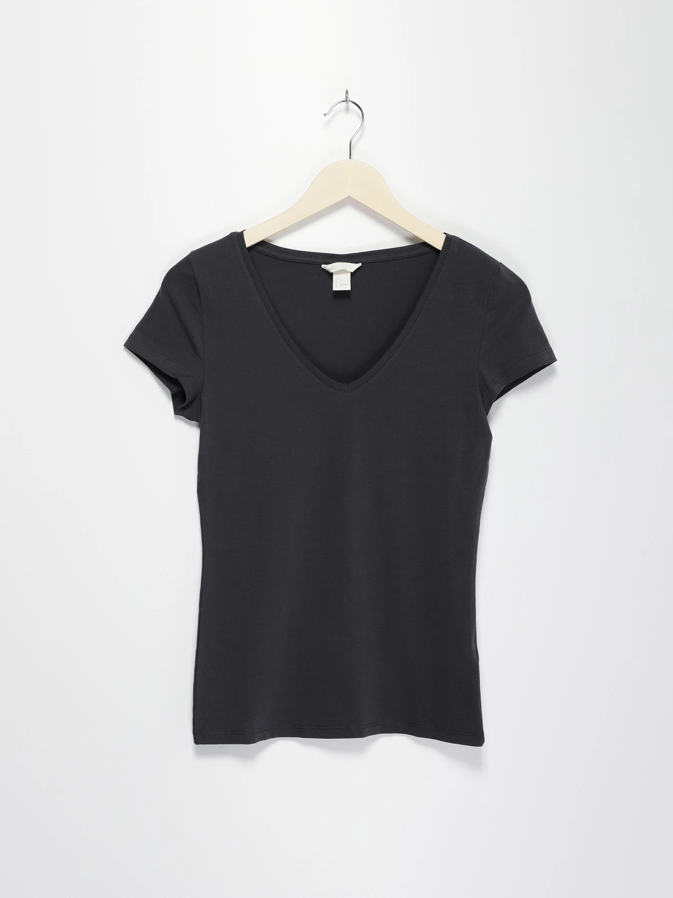 Футболки і поло H&M модель 0215248_т.сірий Футболки і поло H&M модель 0215248_т.сірий Фото