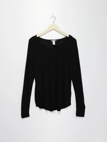 Худі та світшоти H&M модель 0230027_чорний Фото