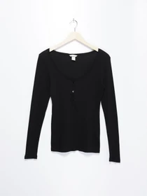 Худі та світшоти H&M модель 0237222_чорний Фото
