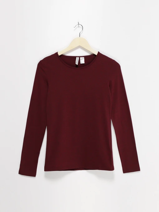 Худі та світшоти H&M модель 0238197_бордовий Фото