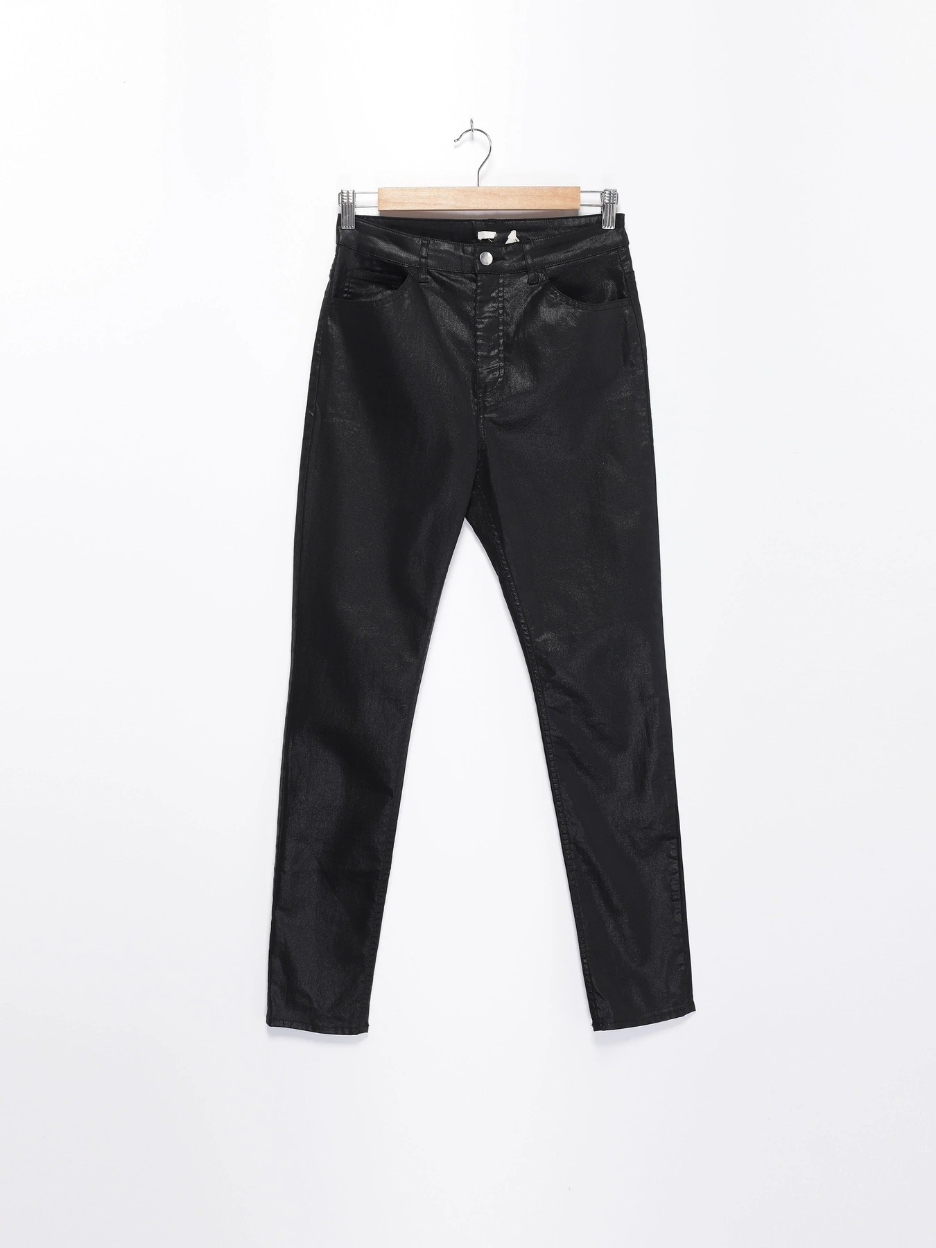 Штани H&M модель 0254940_чорний Фото
