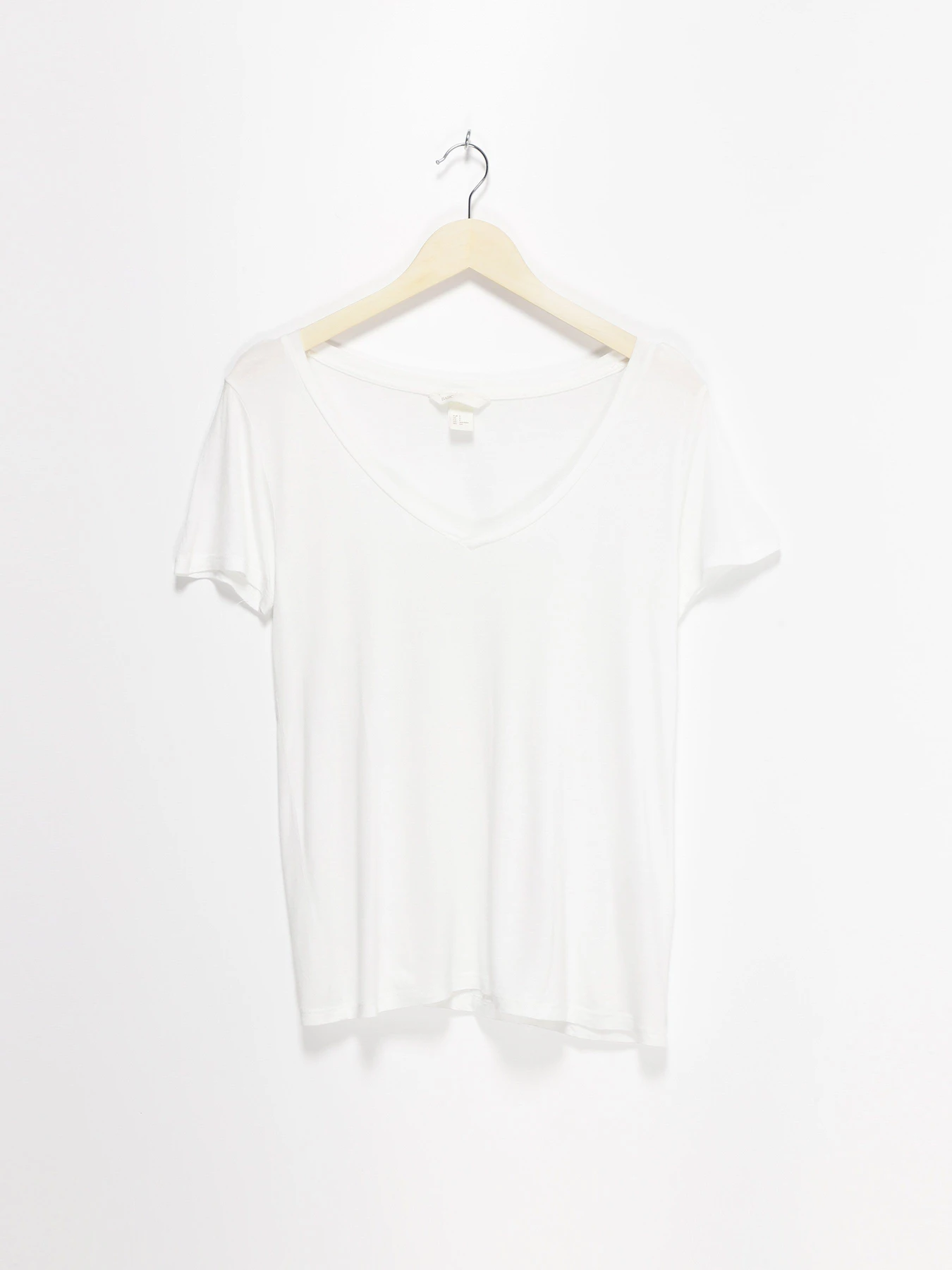 Футболки и поло H&M модель 0257667_білий Футболки и поло H&M модель 0257667_білий Фото