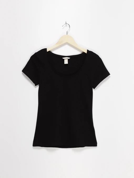 Футболки и поло H&M модель 0264984_чорний Фото