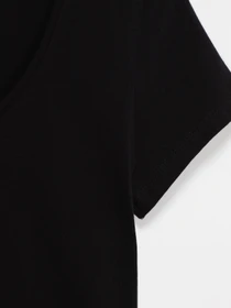 Футболки і поло H&M модель 0264984_чорний Фото