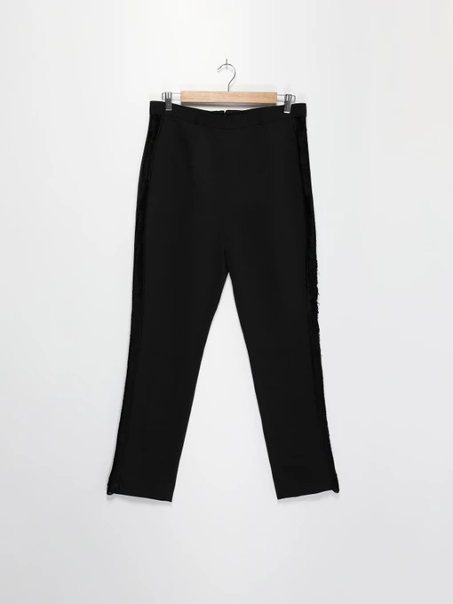 Брюки H&M модель 0303336_чорний Фото