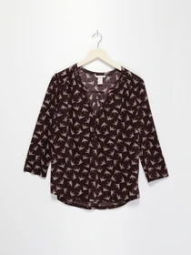 Худі та світшоти H&M модель 0308061_т.фіолетовий комб. Фото