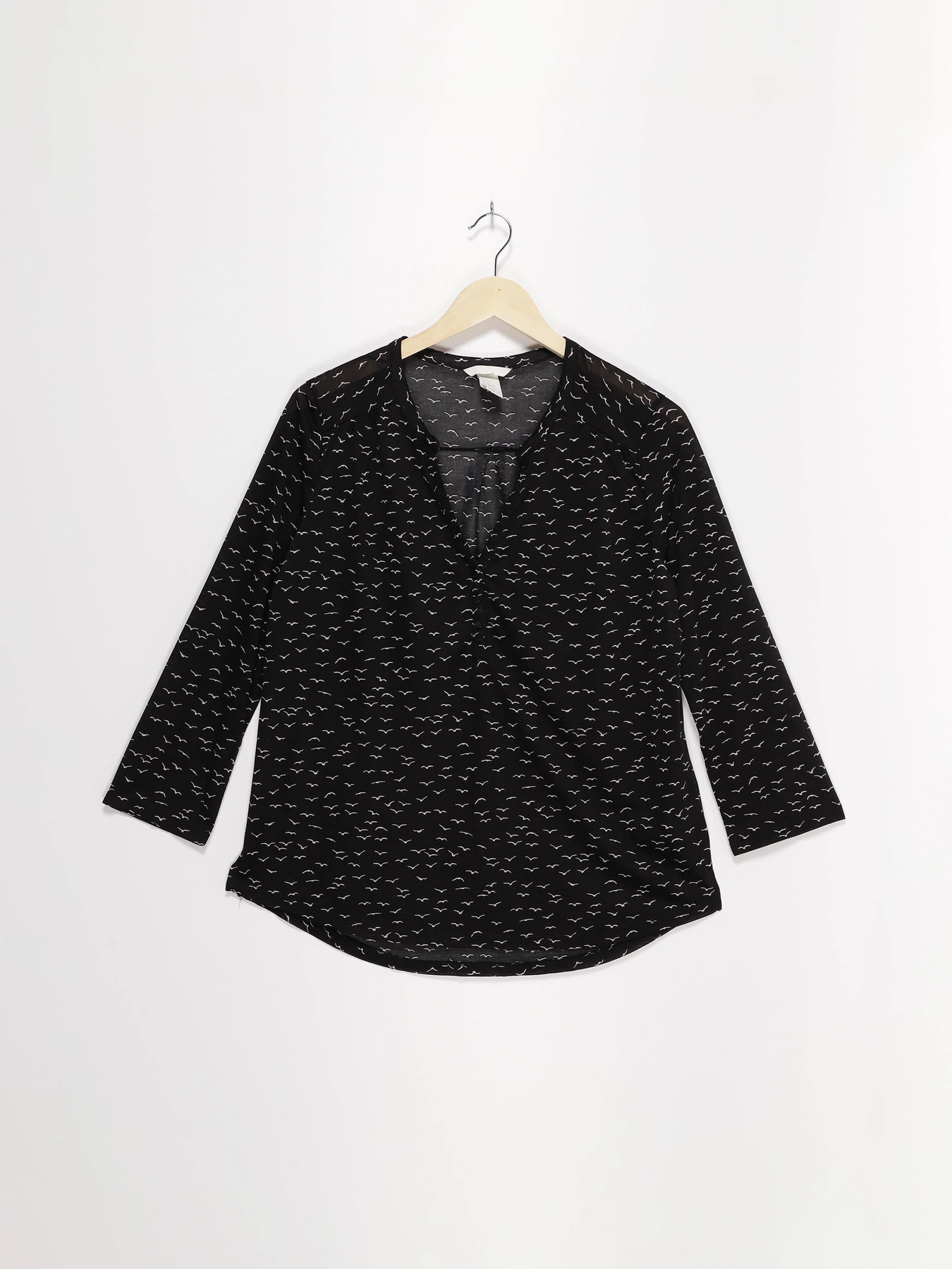 Худі та світшоти H&M модель 0308061_чорний комб. Фото