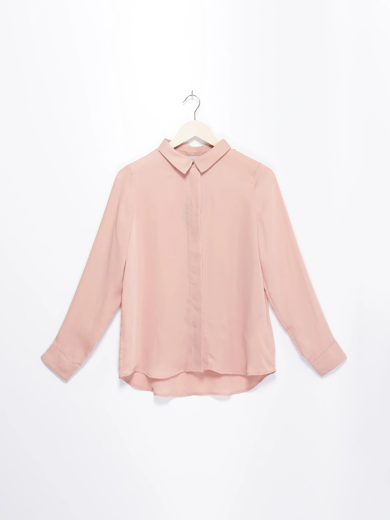 Рубашки H&M модель 0308752_бежевий Фото