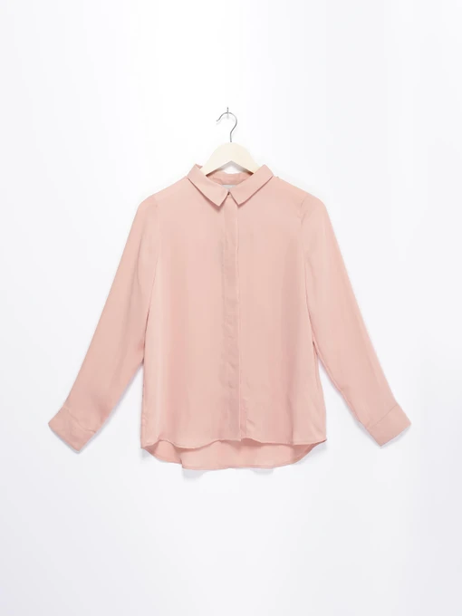 Рубашки H&M модель 0308752_бежевий Фото