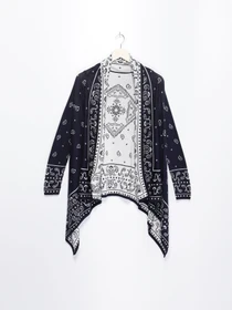 Свитры и кардиганы H&M модель 0310167_т.синій комб. Фото