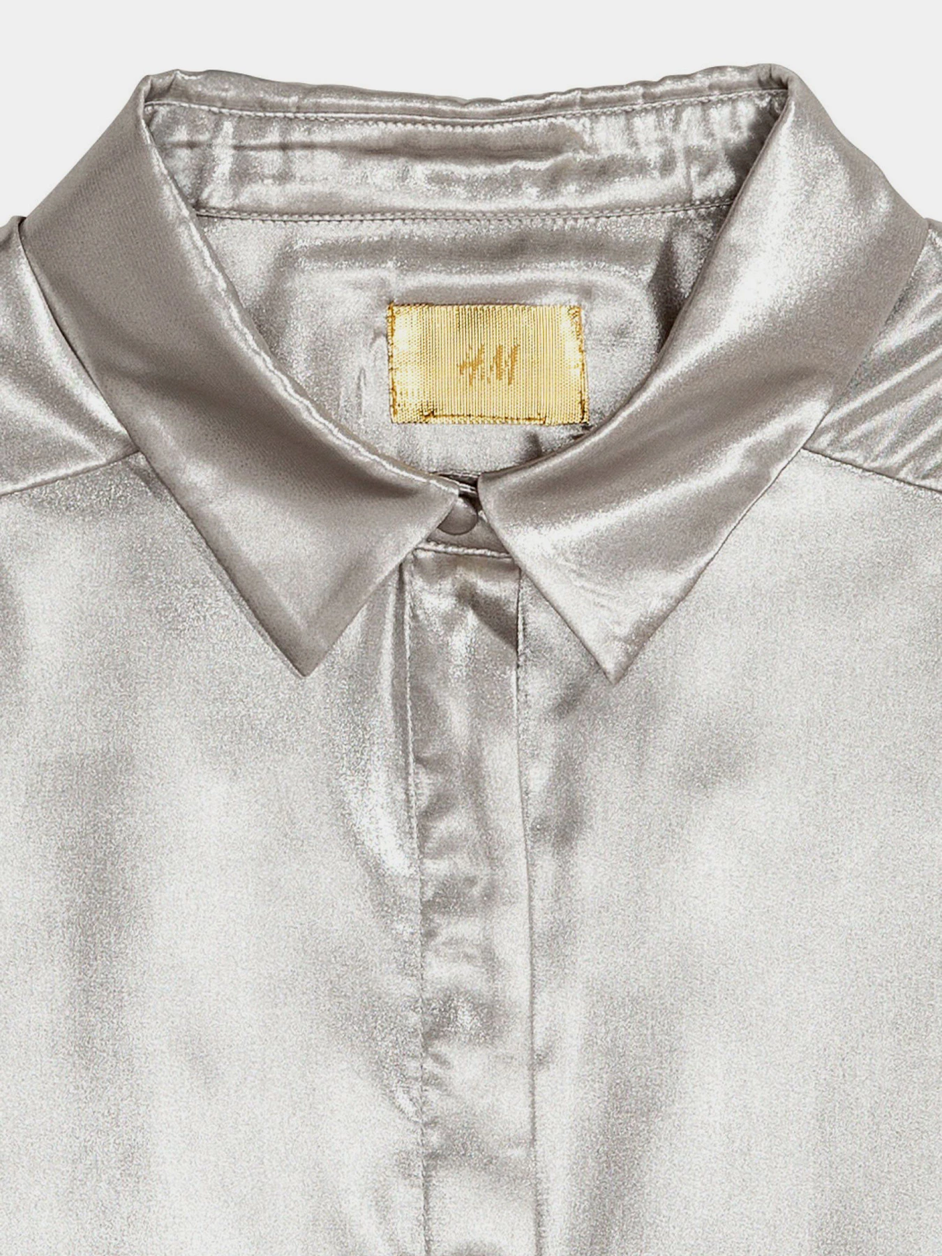 Сорочки H&M модель 0565731_срібний Фото