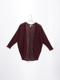 Свитры и кардиганы H&M модель 0317879_т.бордовий Фото