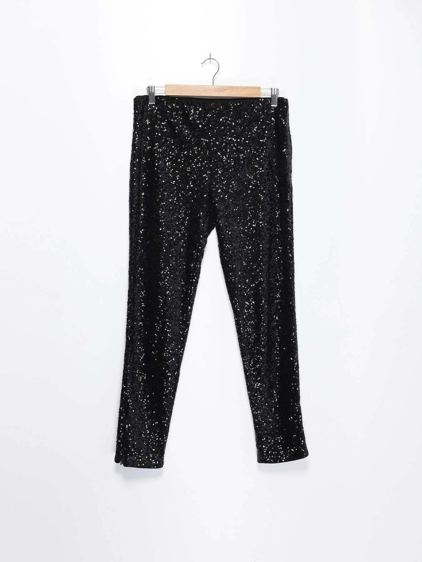 Брюки H&M модель 0335228_чорний Брюки H&M модель 0335228_чорний Фото