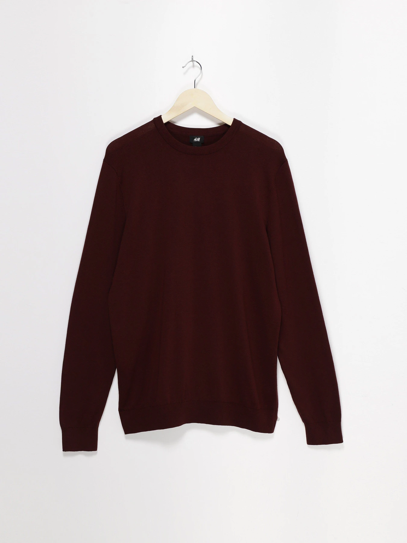 Светри та кардигани H&M модель 0340546_бордовий Фото