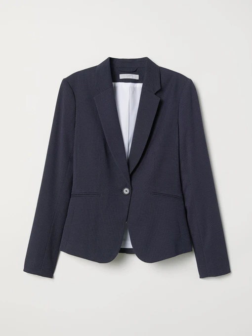Пиджаки H&M модель 0568601_т.синій Фото