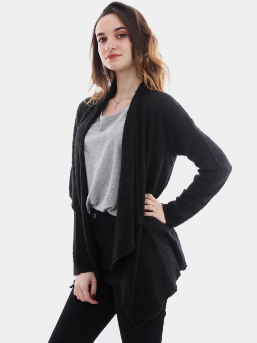 Свитры и кардиганы H&M модель 0346643_чорний Фото