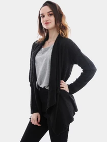 Свитры и кардиганы H&M модель 0346643_чорний Фото