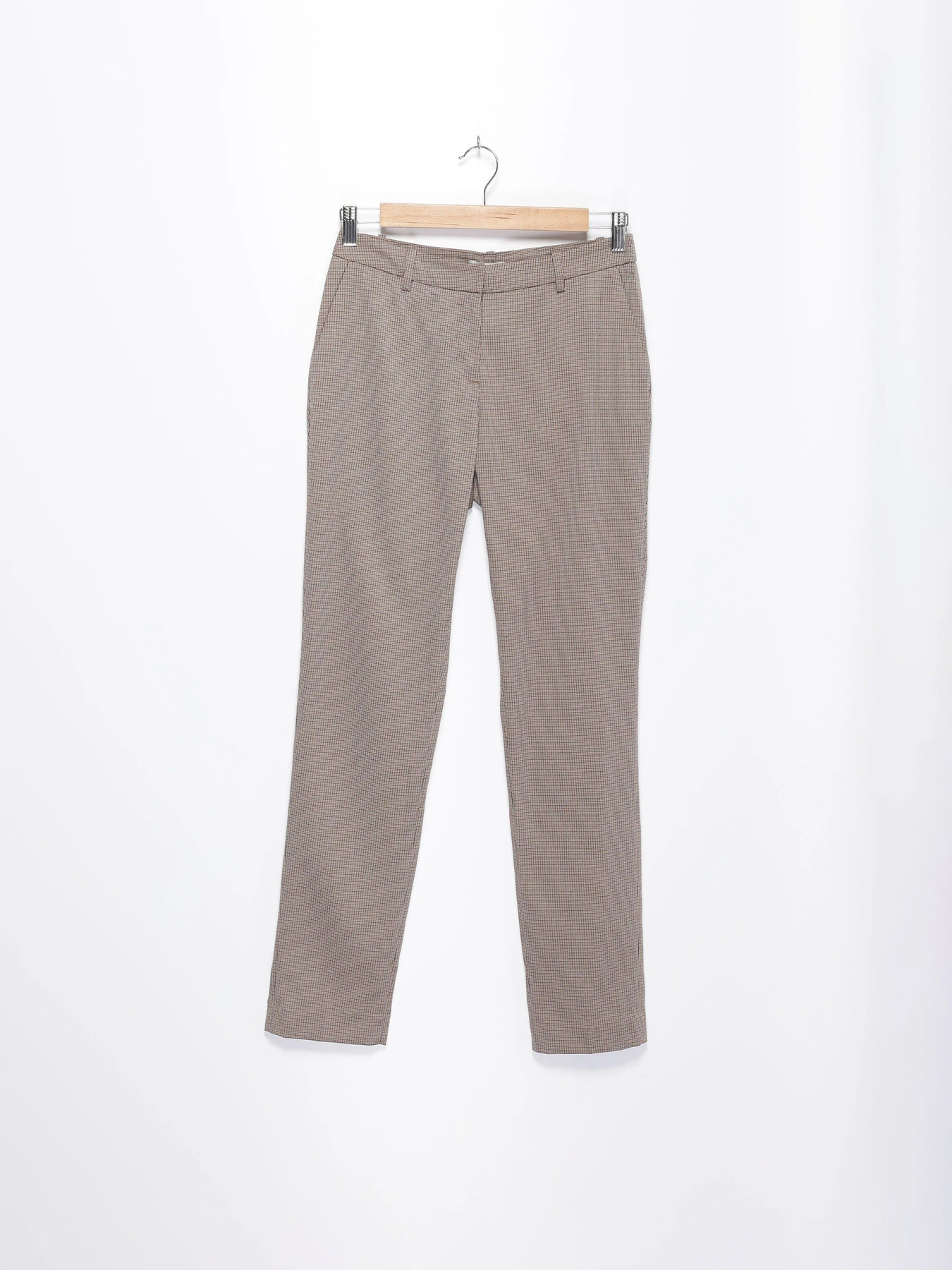 Брюки H&M модель 0350082_бежевий комб. Брюки H&M модель 0350082_бежевий комб. Фото