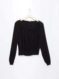 Рубашки H&M модель 0354242_чорний Фото