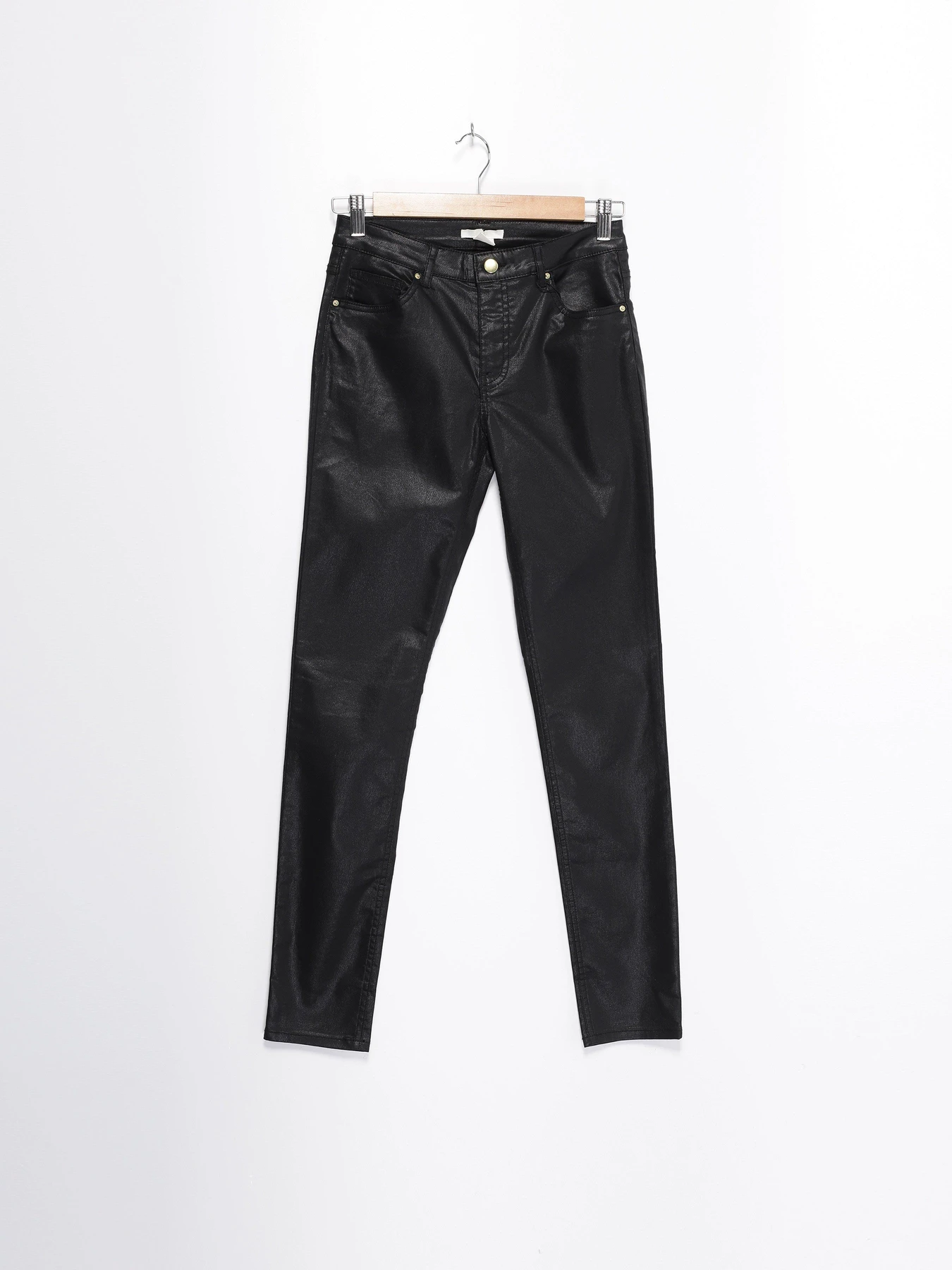 Штани H&M модель 0355953_чорний Фото