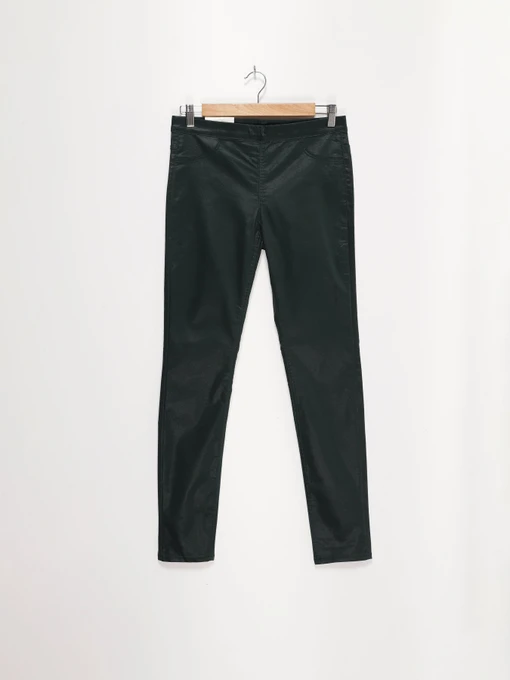 Брюки H&M модель 0356174_т.зелений Фото