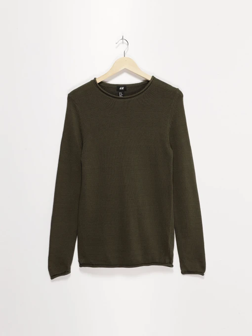 Свитры и кардиганы H&M модель 0357770_хакі Фото