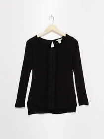Худі та світшоти H&M модель 0357997_чорний Фото
